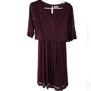 Plum Purple Max Studio dress